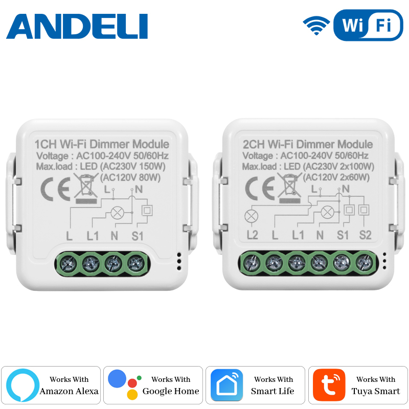 Smart Home Appliances - DIY Wifi Akıllı Dimmer Anahtar Modülü