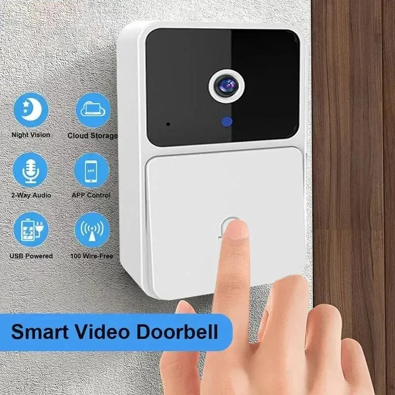 Smart Home Video Doorbell Enhanced Security With Smart Doorbell - WiFi Tuya Uygulaması Görüntülü Kapı Zili