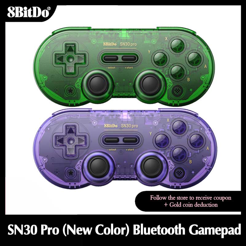 Smart Home Raspberry Pi - 8Bitdo SN30 Pro Bluetooth Gamepad Denetleyici