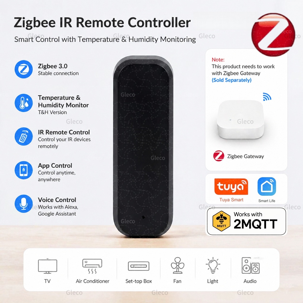 Universal Remote Smart Home - Zigbee Akıllı IR Uzaktan Kumanda Kızılötesi