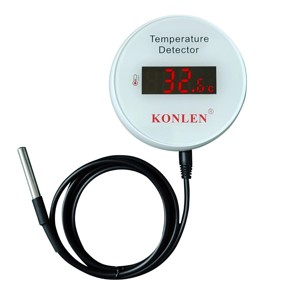Wifi Water Sensor - KONLEN Tuya Wifi sıcaklık sensörü 3m