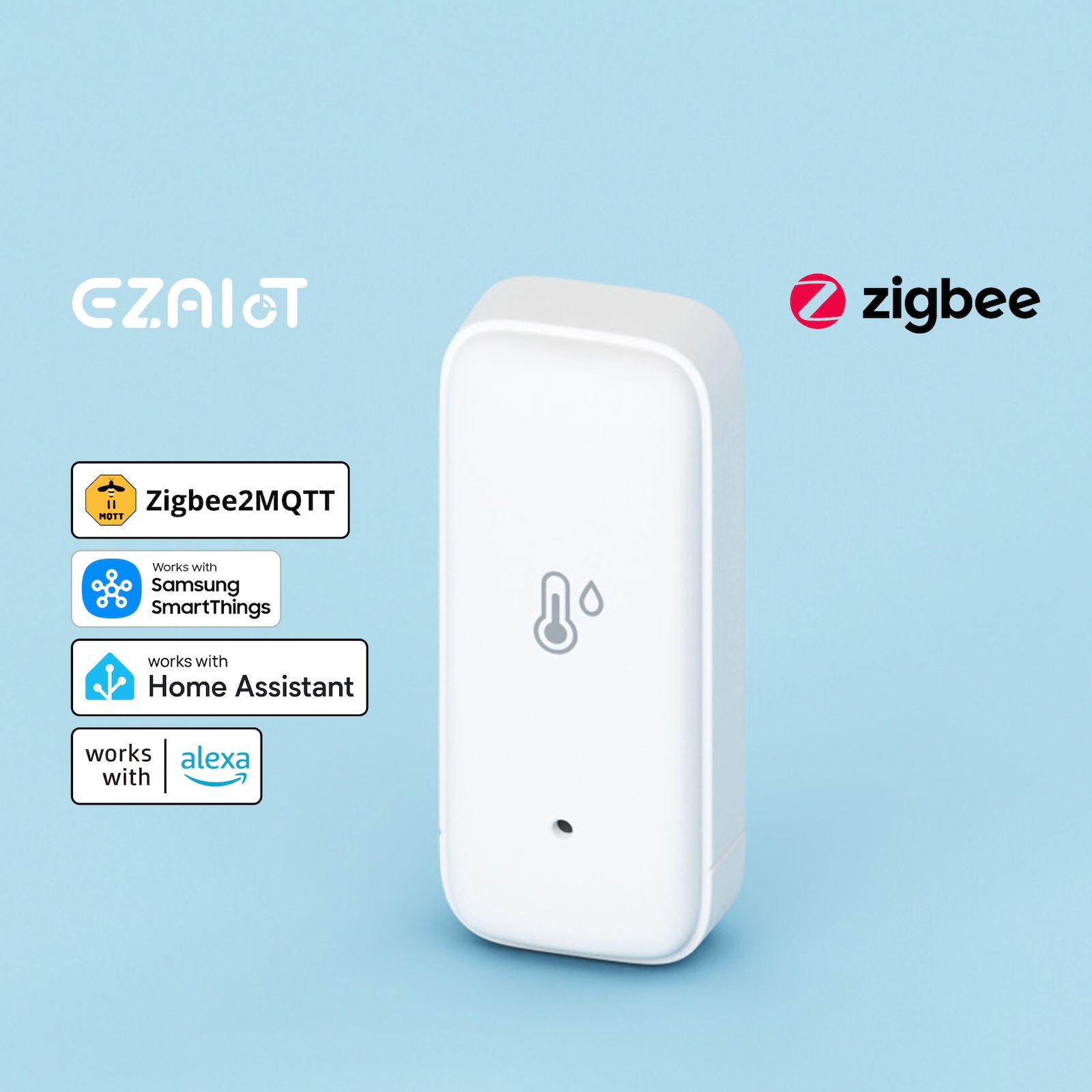 Smart Home Samsung - Tuya Smart Zigbee 3.0 Sıcaklık Nem
