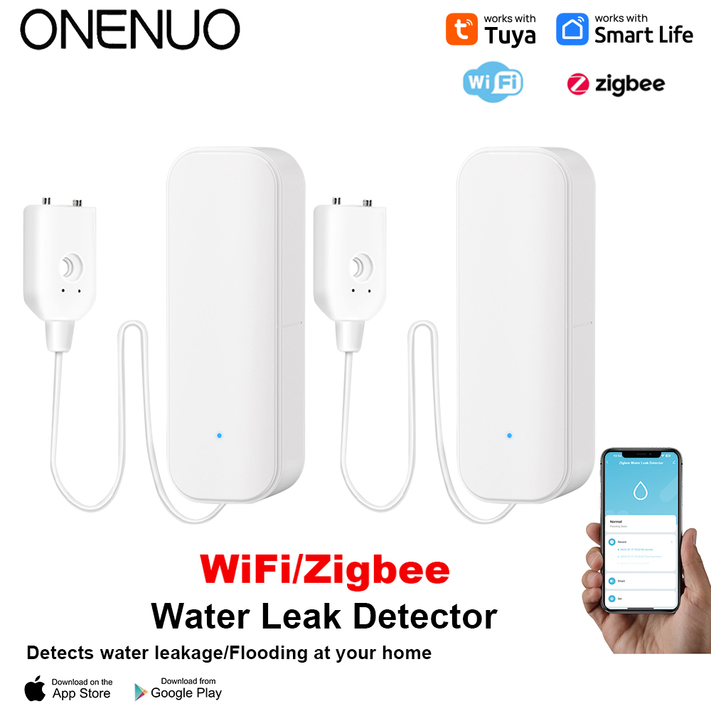 Wifi Water Sensor - WiFi/Zigbee Su Sensörü Tuya Kaçak Alarmı