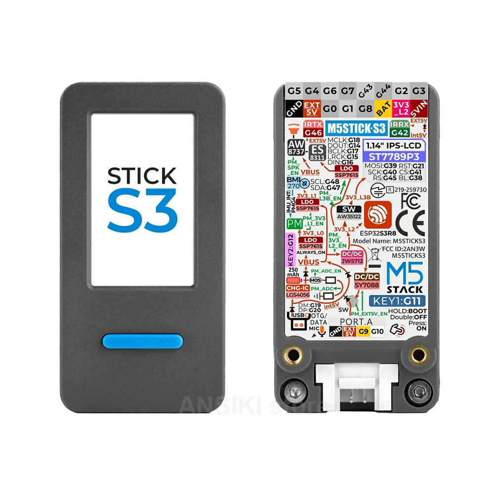 Smart Home Monitoring - M5Stack M5StickS3 ESP32-S3 IoT Geliştirme Kiti,