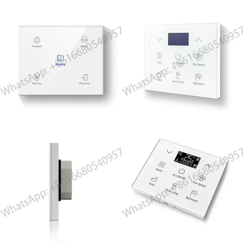 Smart Home Knx System - KNX Dokunmatik Akıllı Işık Anahtarı Paneli