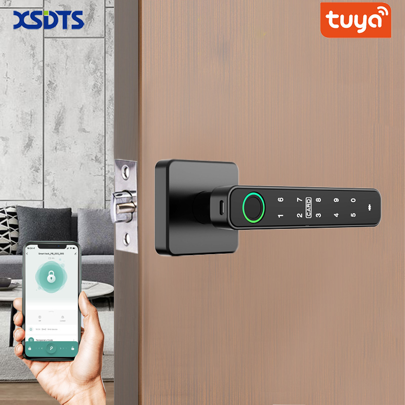 Smart Home Lock - XSDTS Tuya Parmak İzi Okuyuculu Anahtar