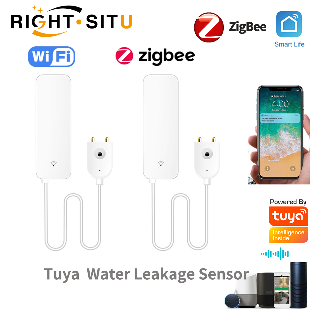 Wifi Water Sensor - Tuya WiFi Su Kaçak Sensörü, Su