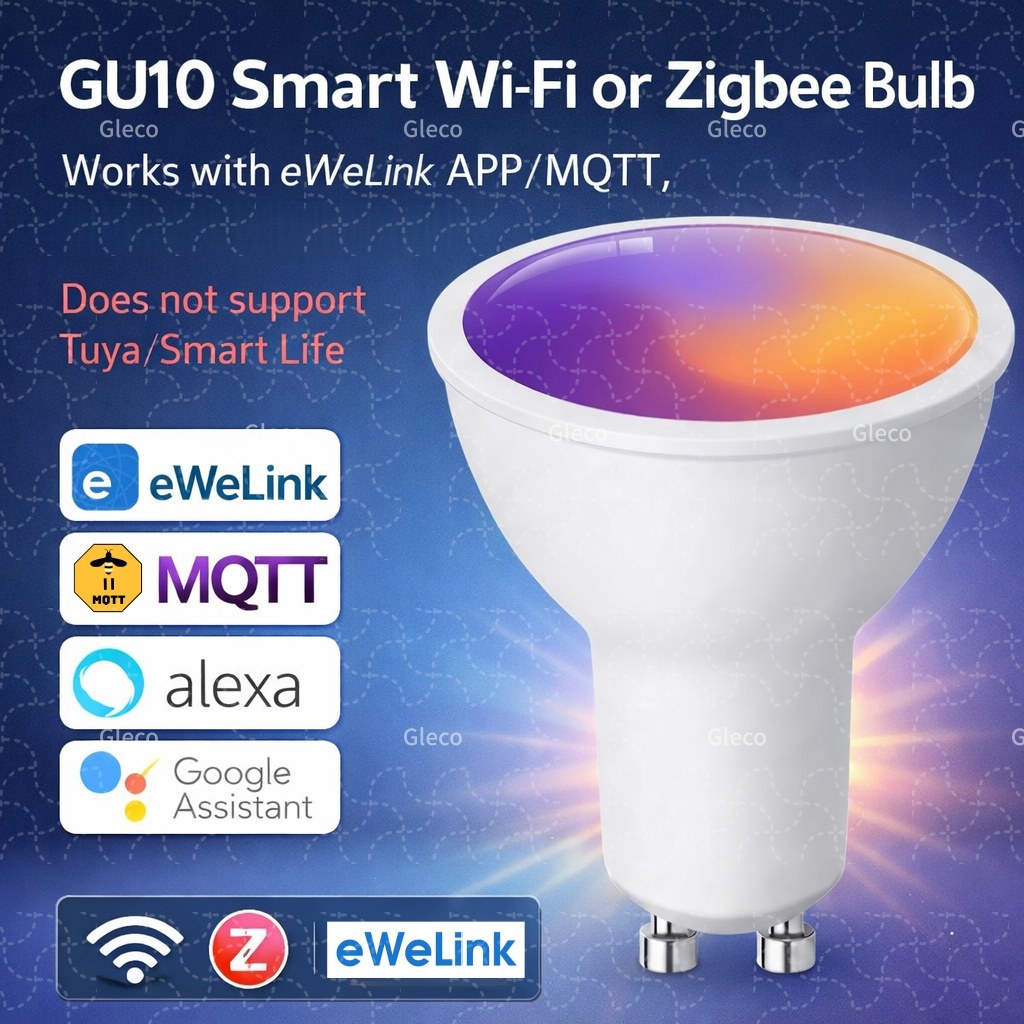 Smart Home Samsung - Ewelink GU10 Zigbee LED Ampuller Wifi
