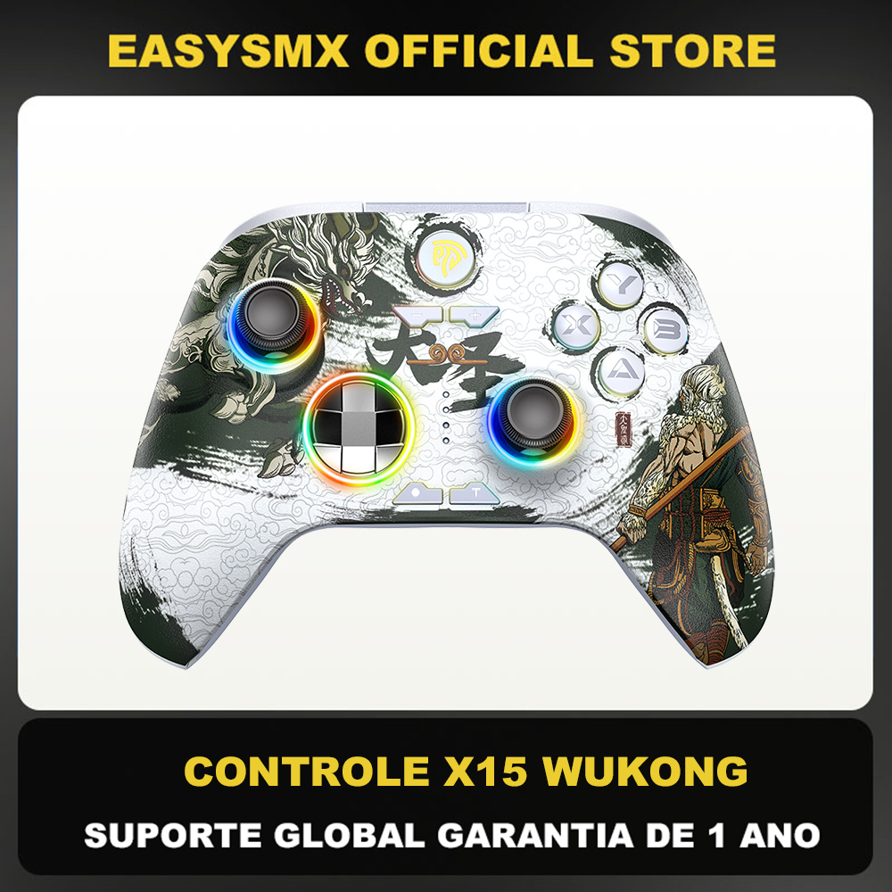 Smart Home Raspberry Pi - EasySMX X15 kablosuz Gamepad Bluetooth oyun