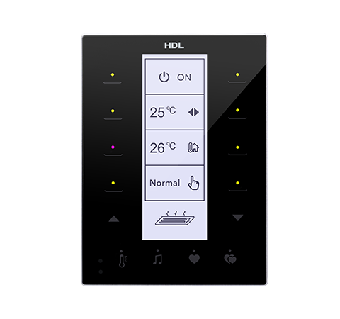 Smart Home Knx System - Modern Seri Dokunmatik Panel Otomasyon Plastik