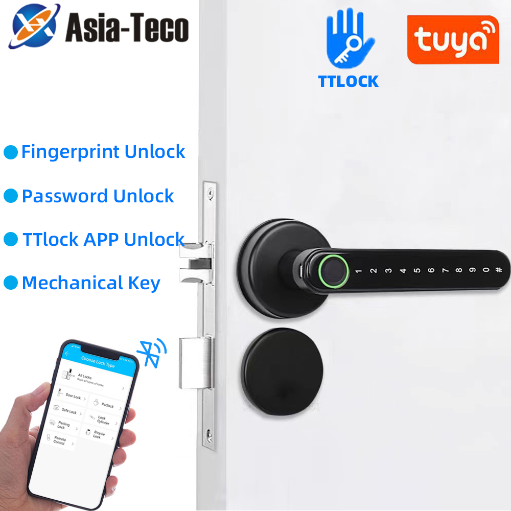 Smart Home Lock - TTLock Akıllı Bluetooth Parmak İzi Kilidi