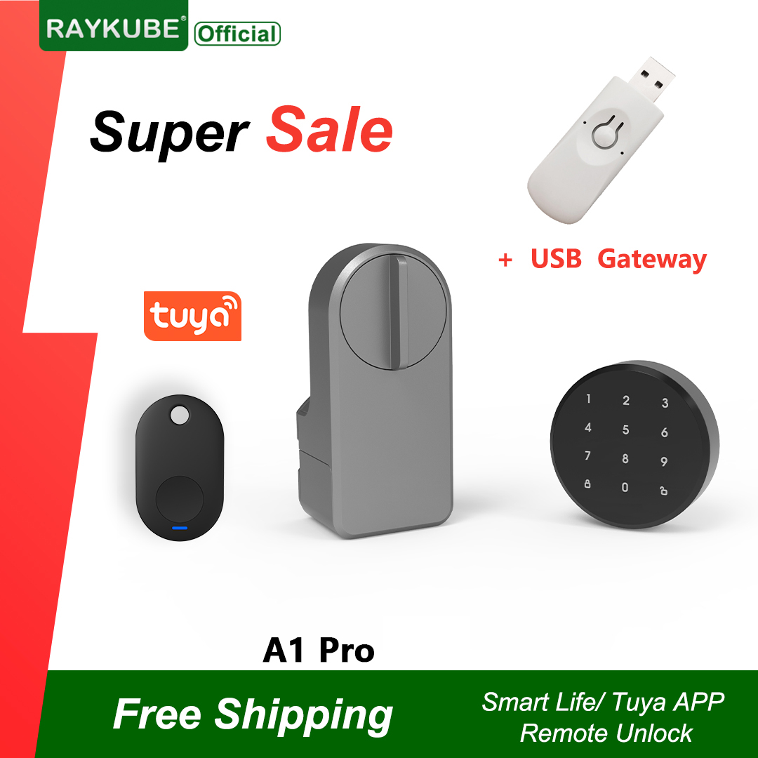 Smart Home Lock - RAYKUBE A1 Pro Tuya BEL Akıllı
