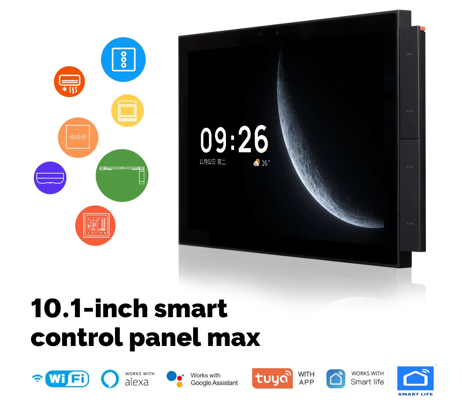 Smart Home Knx System - Dijital Ekran Dokunmatik Akıllı WiFi 10A