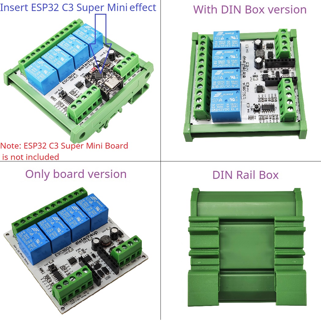 Smart Home With Plc - Akıllı Ev IOT Basit PLC Mini
