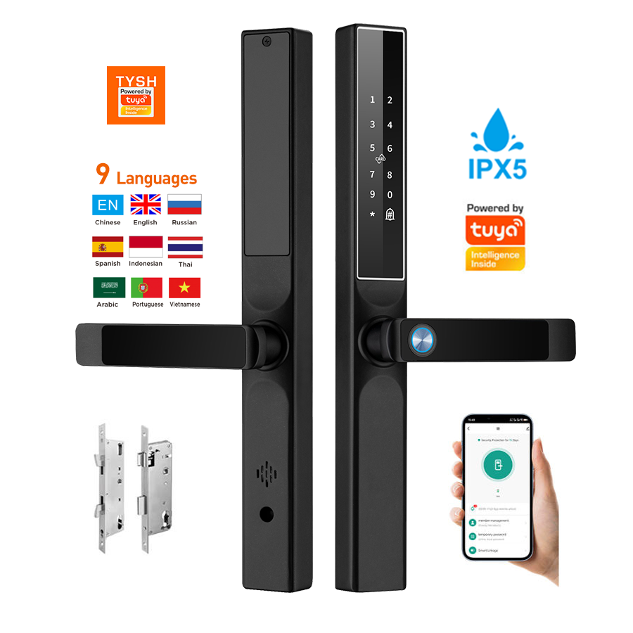 Smart Home Lock - Tuya Uygulaması Parmak İzi Kapı Kilidi