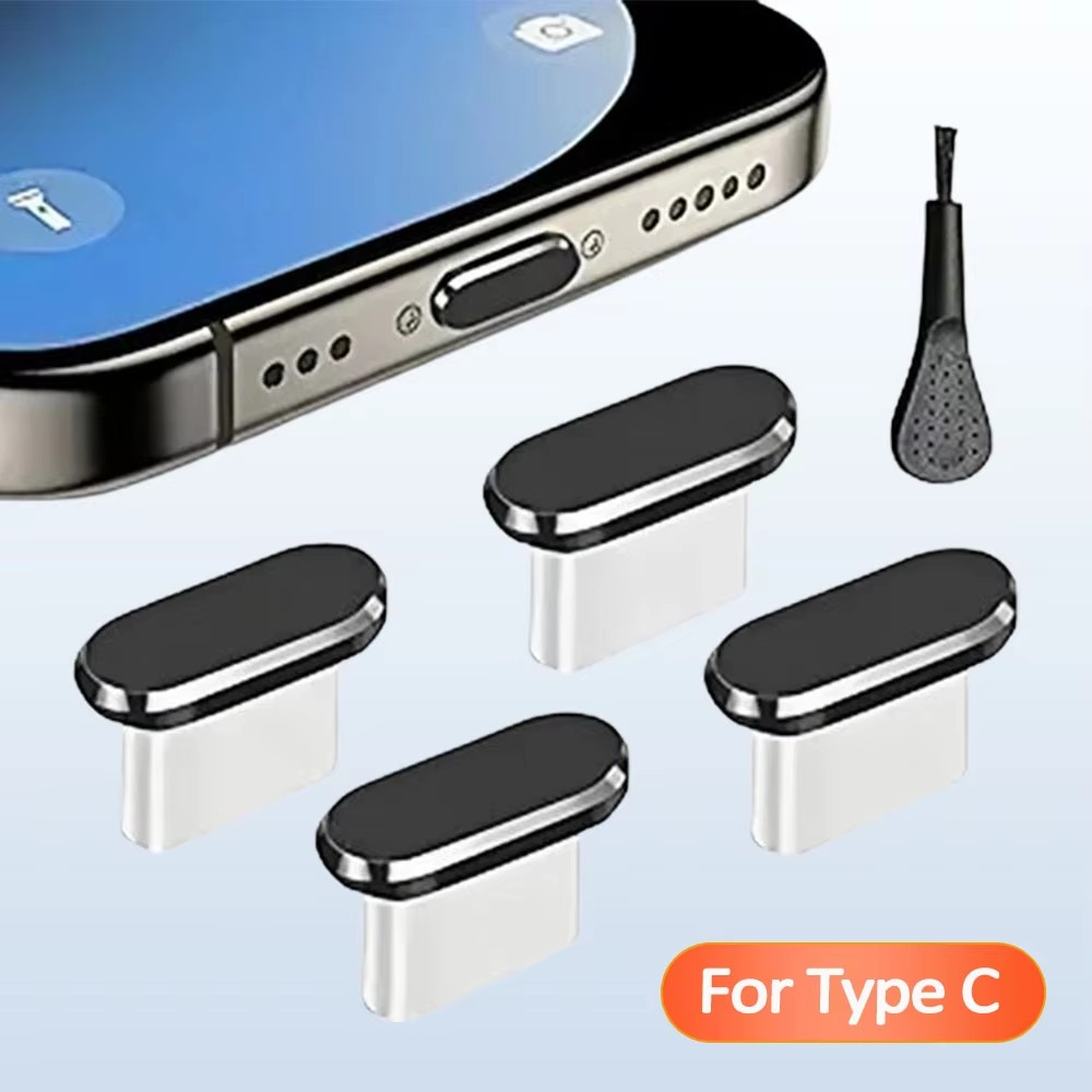 Smart Home Samsung - 4 Adet USB C Toz Tıkacı