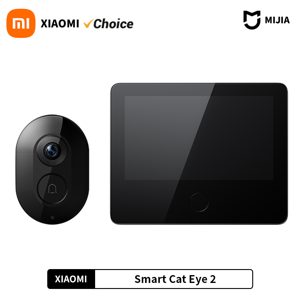 Smart Home Video Doorbell Enhanced Security With Smart Doorbell - Xiaomi Akıllı Kedi gözü 2 WiFi
