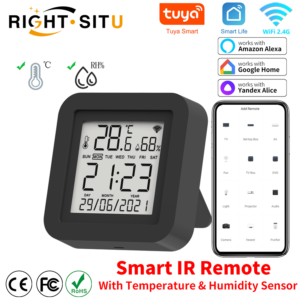 Universal Remote Smart Home - Tuya akıllı klima için sıcaklık nem