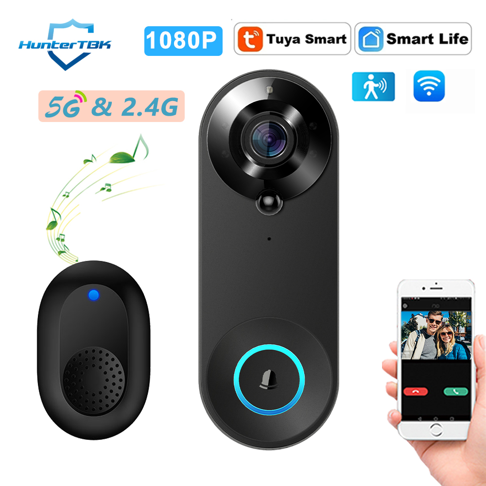 Smart Home Video Doorbell Enhanced Security With Smart Doorbell - 5G 2.4G WiFi Görüntülü Kapı Zili