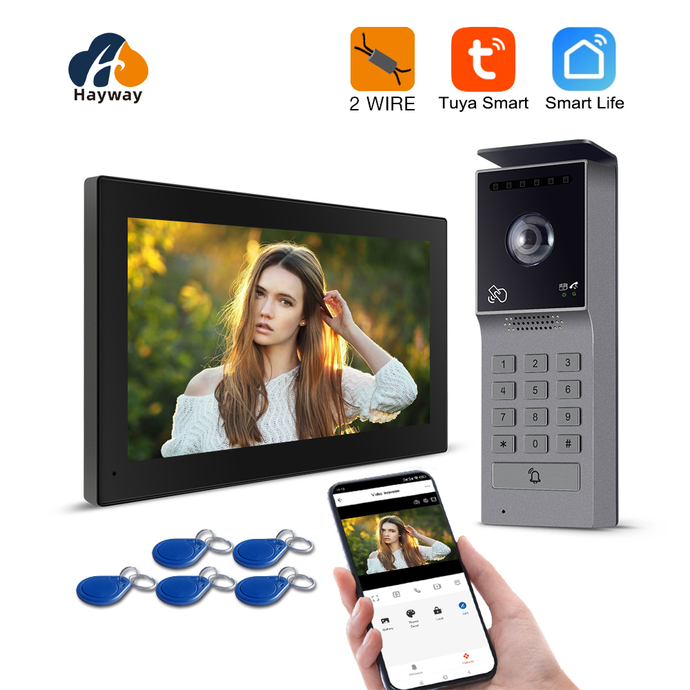 Smart Home Video Doorbell Enhanced Security With Smart Doorbell - Tuya Wifi Akıllı Ev Görüntülü Kapı