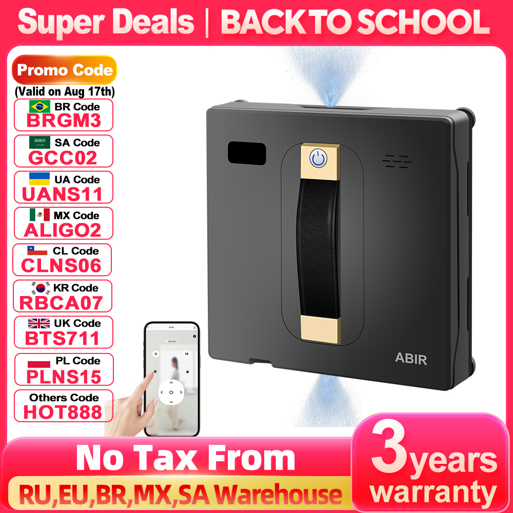 Smart Home For Windows - Robot Cam Temizleme Robotu ABIR WD8,