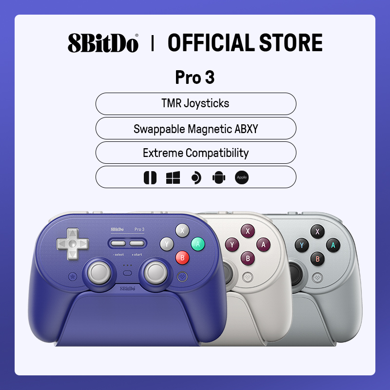 Smart Home Raspberry Pi - 8BitDo Pro 3 Switch 1/2 Windows,