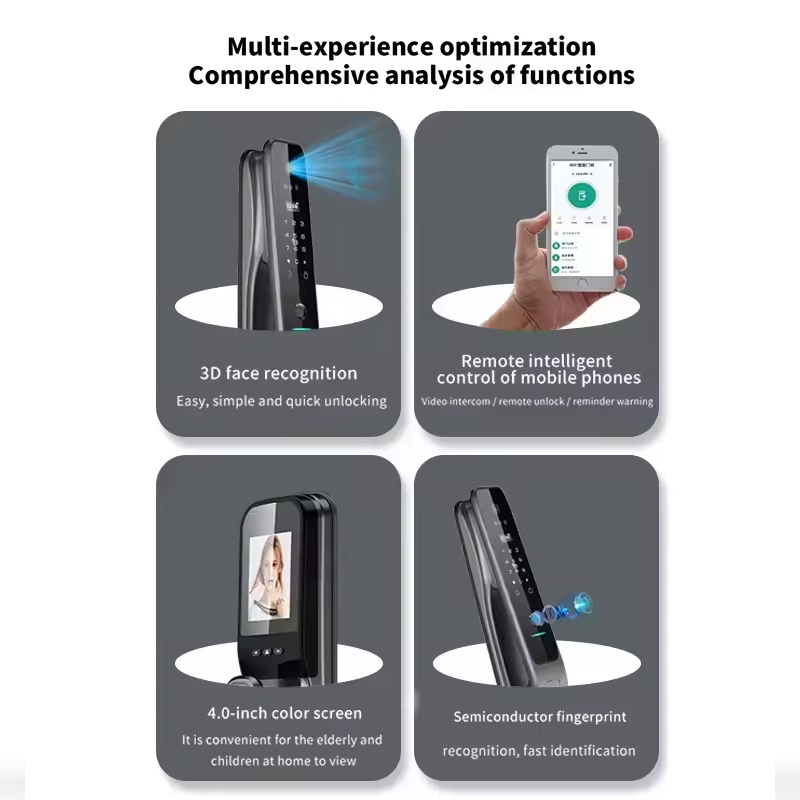 HX5 Akıllı Kapı Kilidi 3D Yüz  - Smart Home Lock incelemesi ve fiyatı