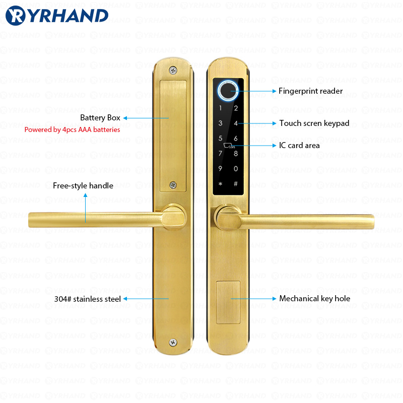 IP66 Altın Paslanmaz çelik Sür - Smart Home For Windows incelemesi ve fiyatı