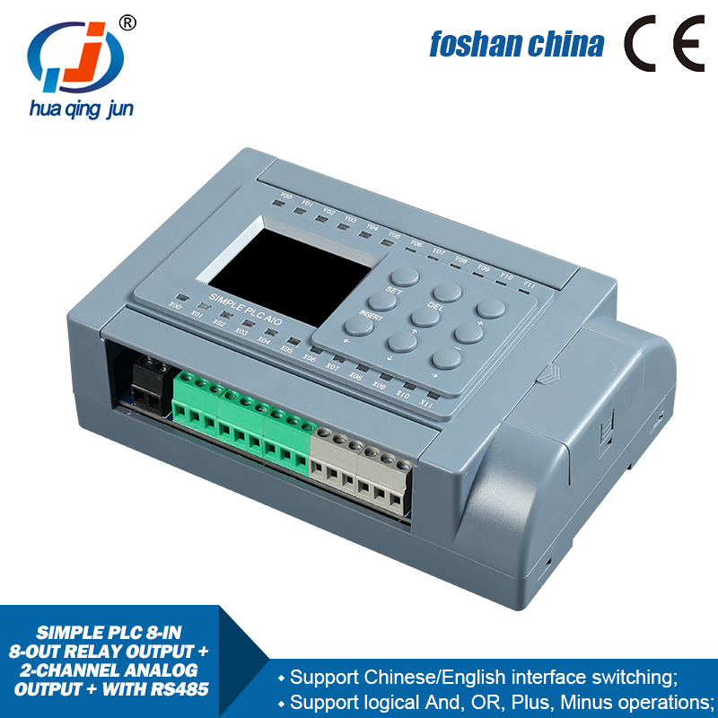 Huaqingjun 8 giriş 8 çıkış Röl - Smart Home With Plc incelemesi ve fiyatı