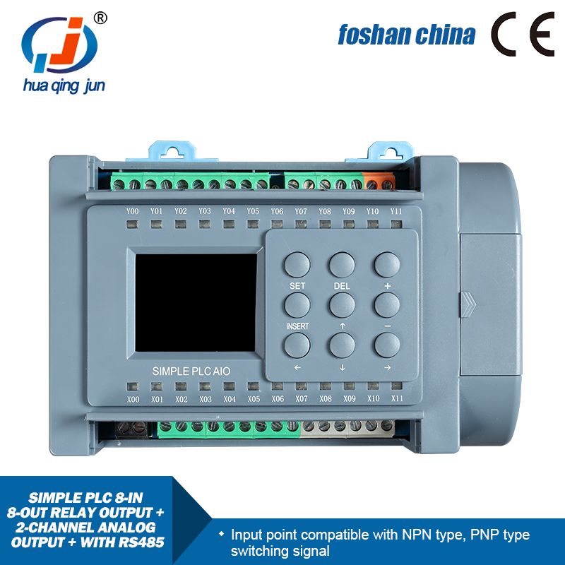 Huaqingjun 8 giriş 8 çıkış Röl - Smart Home With Plc incelemesi ve fiyatı