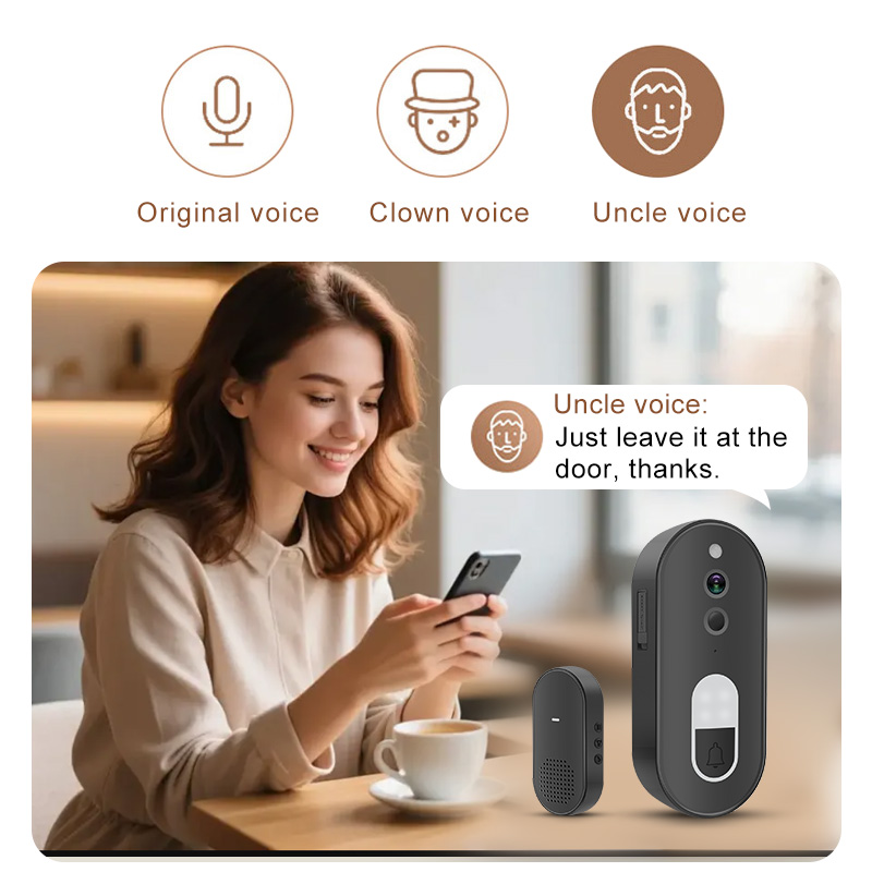 Tuya 1080P HD Kablosuz WiFi Gö - Smart Home Video Doorbell Enhanced Security With Smart Doorbell incelemesi ve fiyatı