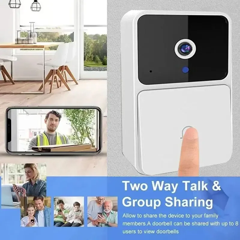 WiFi Tuya Uygulaması Görüntülü - Smart Home Video Doorbell Enhanced Security With Smart Doorbell incelemesi ve fiyatı