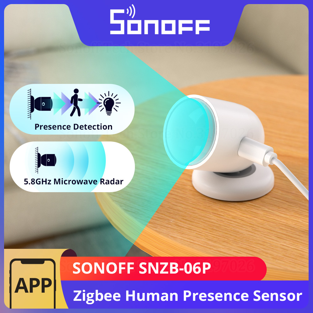 SONOFF SNZB-06P Zigbee İnsan V - Smart Home Retrofit incelemesi ve fiyatı