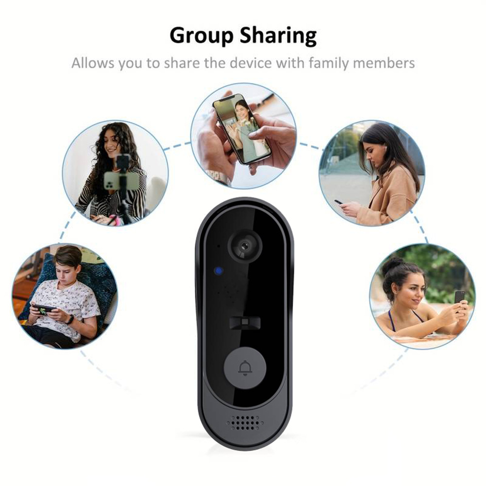 Tuya WiFi Akıllı Görüntülü Kap - Smart Home Video Doorbell Enhanced Security With Smart Doorbell incelemesi ve fiyatı
