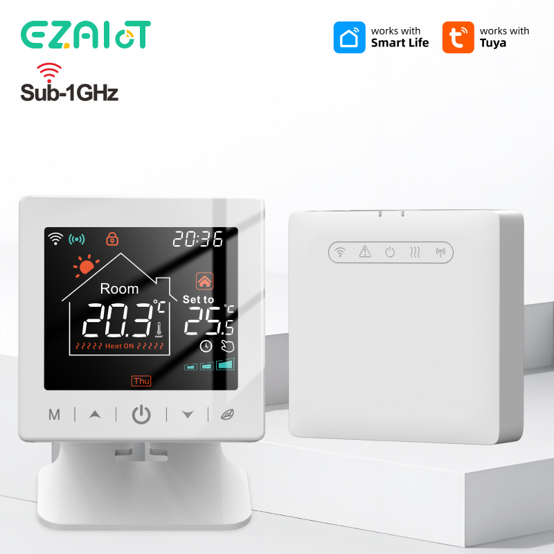 Akıllı ev Wifi termostatı tuya - Universal Remote Smart Home incelemesi ve fiyatı