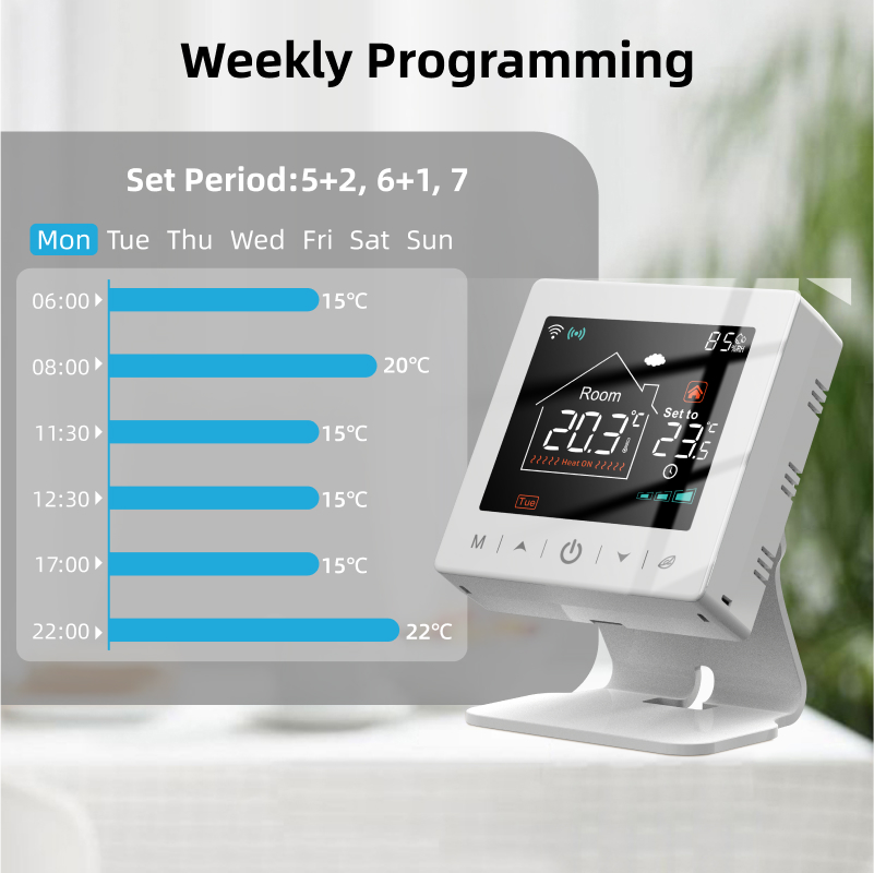 Akıllı ev Wifi termostatı tuya - Universal Remote Smart Home incelemesi ve fiyatı
