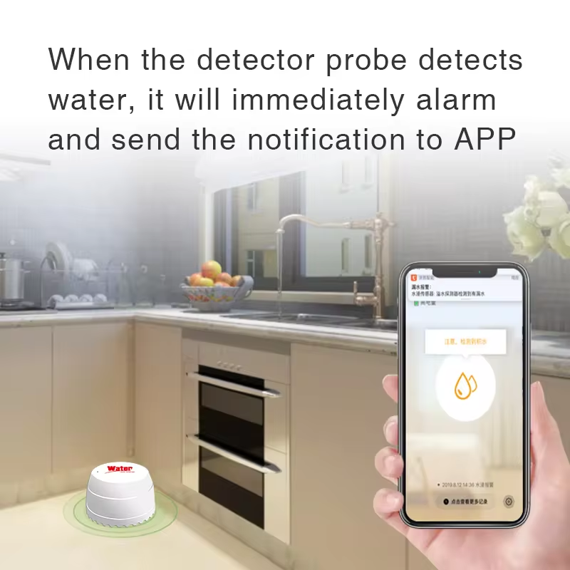 Tuya WiFi Su Kaçak Dedektörü S - Wifi Water Sensor incelemesi ve fiyatı