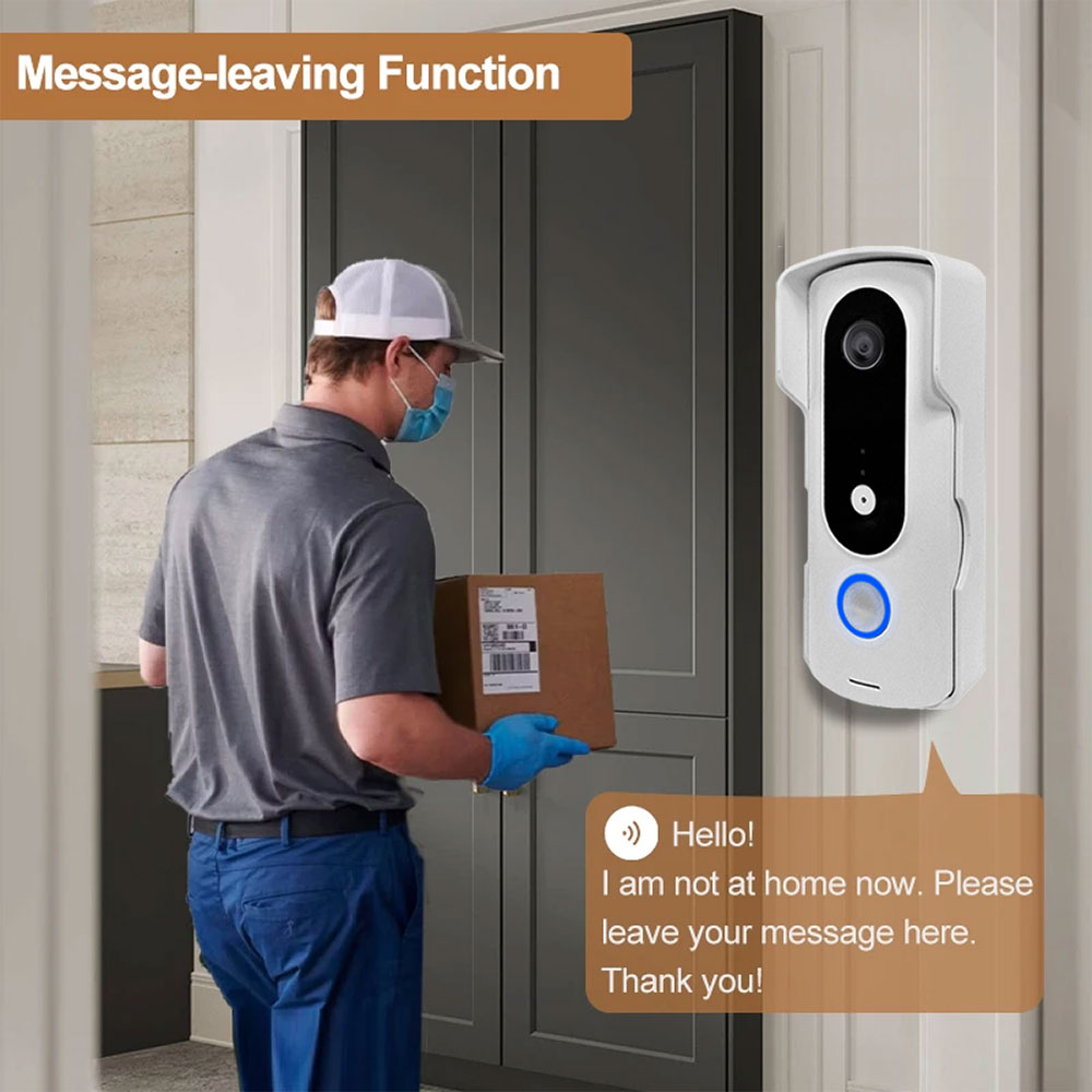2 telli akıllı ev Tuya Wifi 10 - Smart Home Video Doorbell Enhanced Security With Smart Doorbell incelemesi ve fiyatı