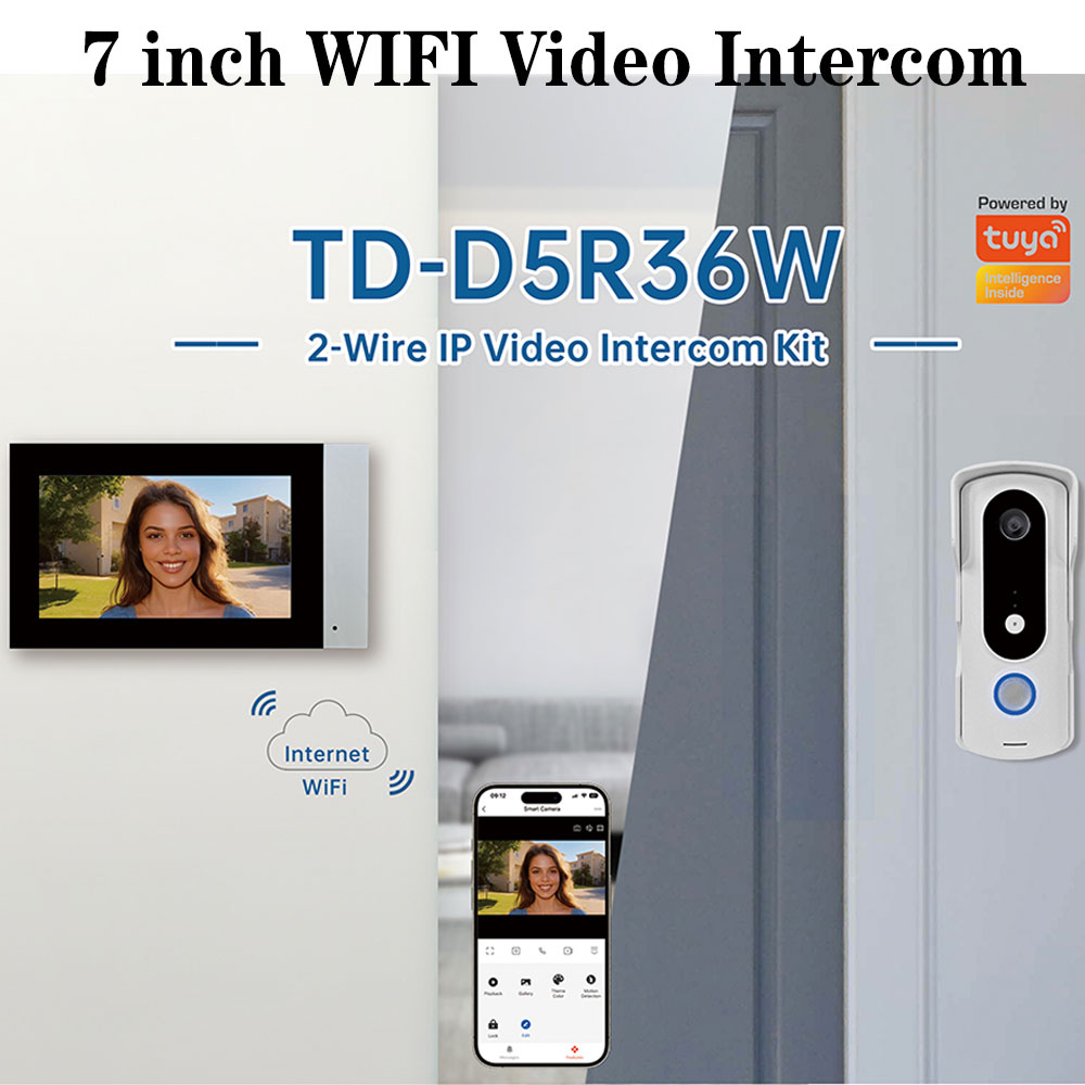2 telli akıllı ev Tuya Wifi 10 - Smart Home Video Doorbell Enhanced Security With Smart Doorbell incelemesi ve fiyatı