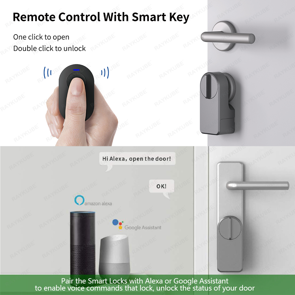 RAYKUBE A1 Pro Tuya BEL Akıllı - Smart Home Lock incelemesi ve fiyatı