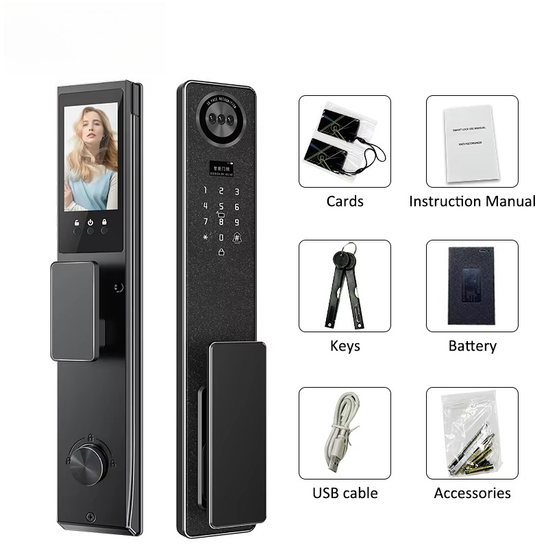 Tuya WiFi Akıllı Kapı Kilidi,  - Smart Home Lock incelemesi ve fiyatı