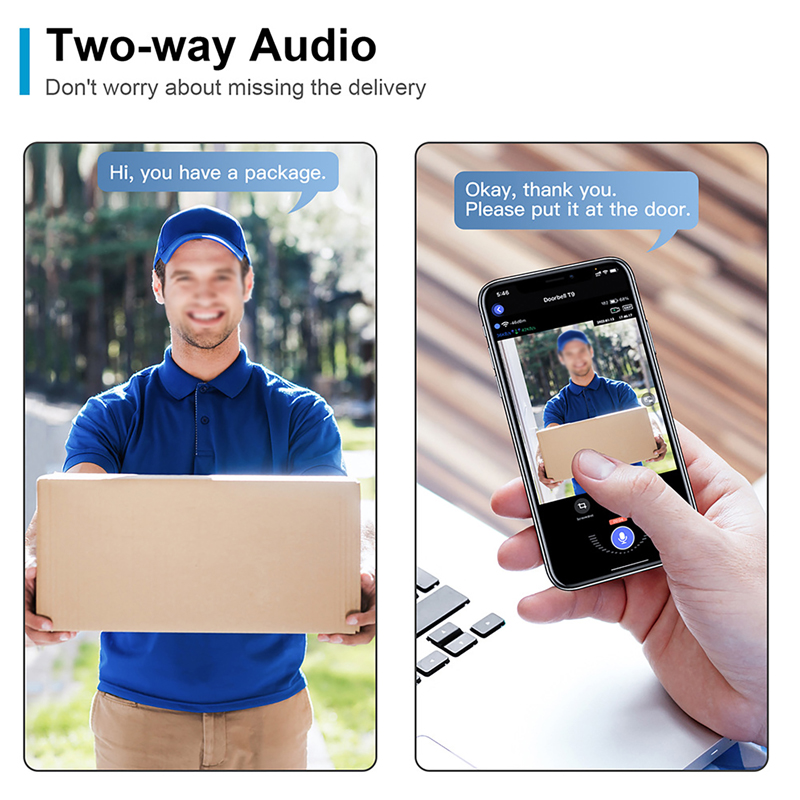 WiFi Akıllı Video Kapı Zili Ka - Smart Home Video Doorbell Enhanced Security With Smart Doorbell incelemesi ve fiyatı