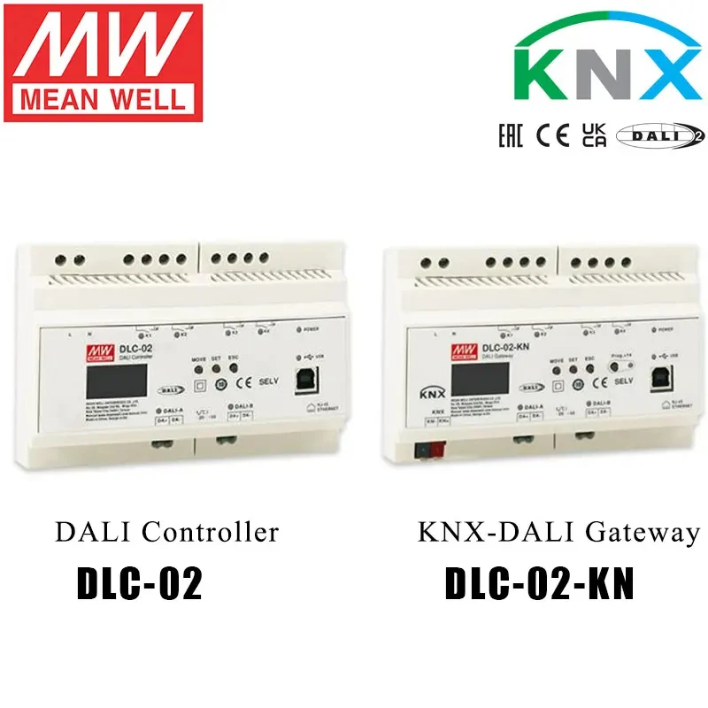 Mean Well DLC-02-KN KNX'ten DA - Smart Home Knx System incelemesi ve fiyatı