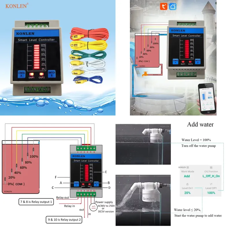 KONLEN Su Seviye Sensörü WIFI  - Wifi Water Sensor incelemesi ve fiyatı