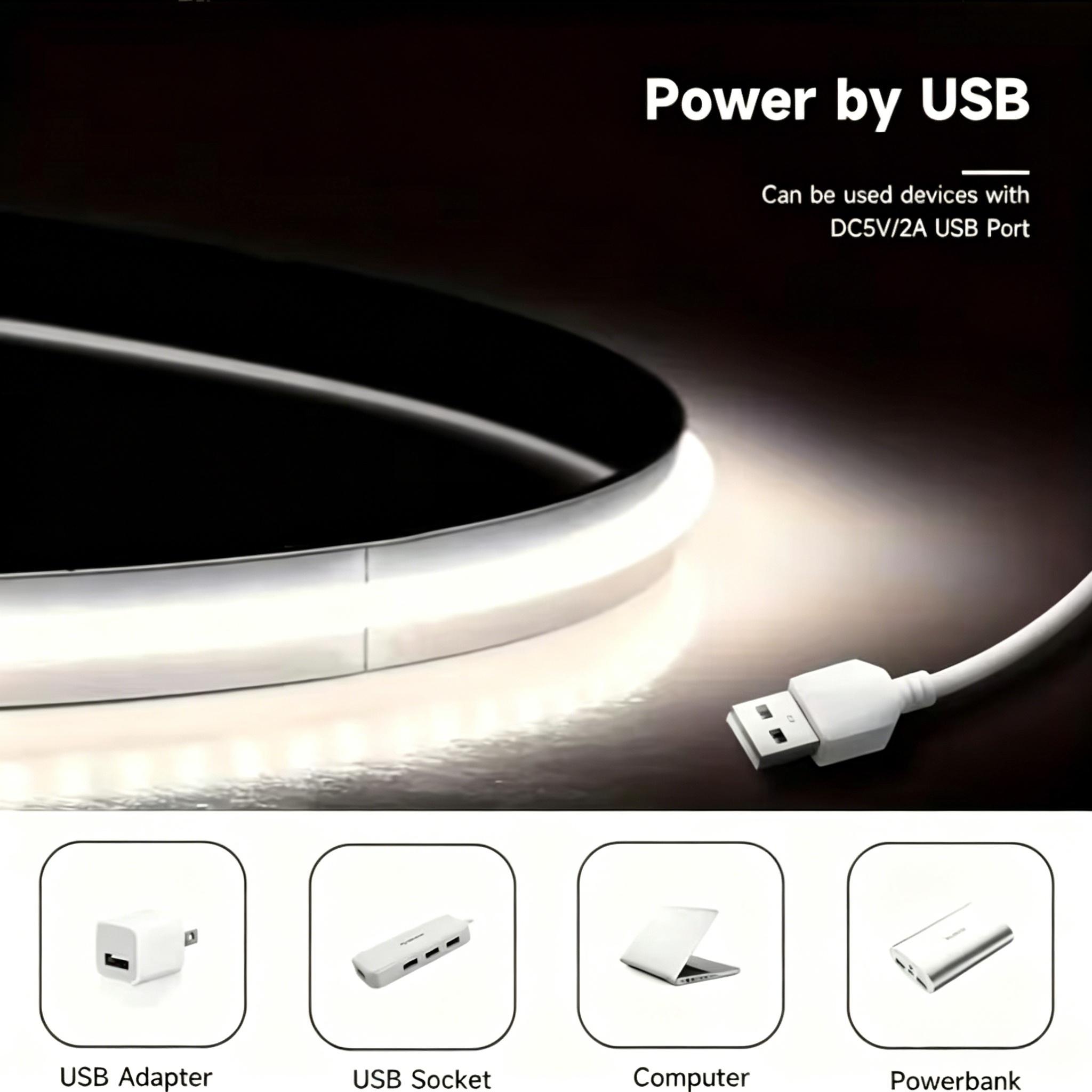 5V USB arayüzlü esnek LED ışık - Smart Home Retrofit incelemesi ve fiyatı