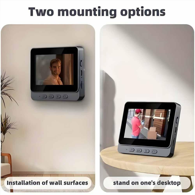 Akıllı WiFi 2.4G Kablosuz Kapı - Smart Home Video Doorbell Enhanced Security With Smart Doorbell incelemesi ve fiyatı