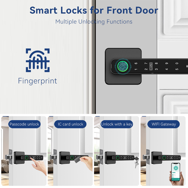 XSDTS Tuya Parmak İzi Okuyucul - Smart Home Lock incelemesi ve fiyatı