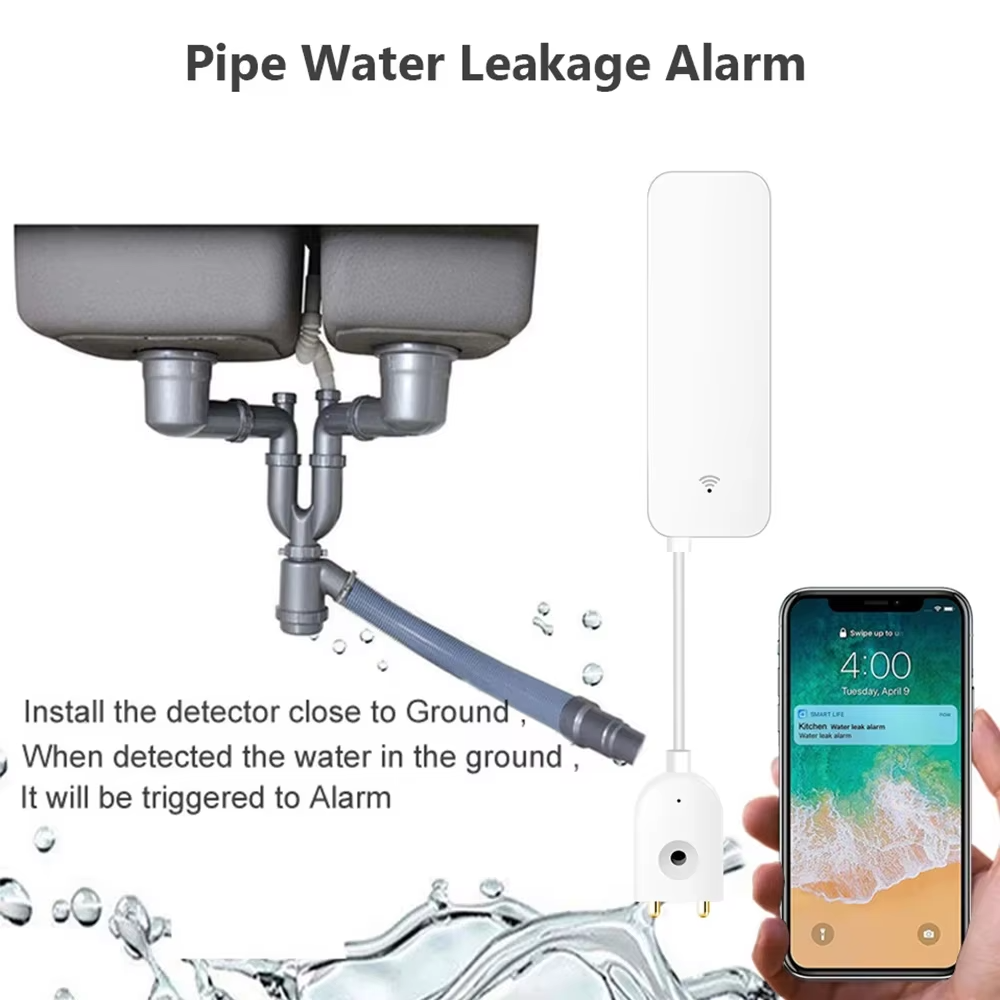 ZigBee WiFi Su Kaçak Sensörü S - Wifi Water Sensor incelemesi ve fiyatı