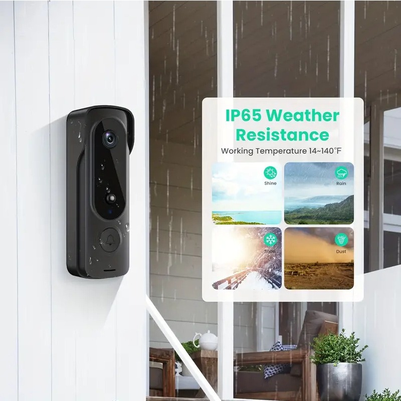 Dış Mekan Kablosuz Kapı Zili G - Smart Home Video Doorbell Enhanced Security With Smart Doorbell incelemesi ve fiyatı