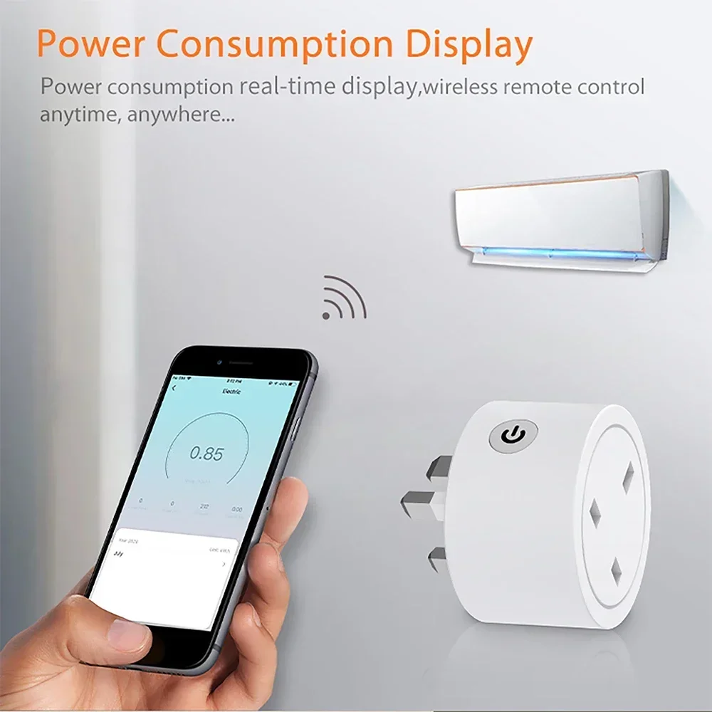 Zigbee Akıllı Priz 16A İngiliz - Smart Home Monitoring incelemesi ve fiyatı